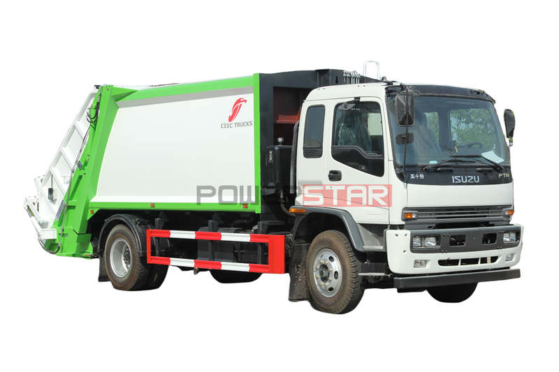 Isuzu FTR garbage compactor truck