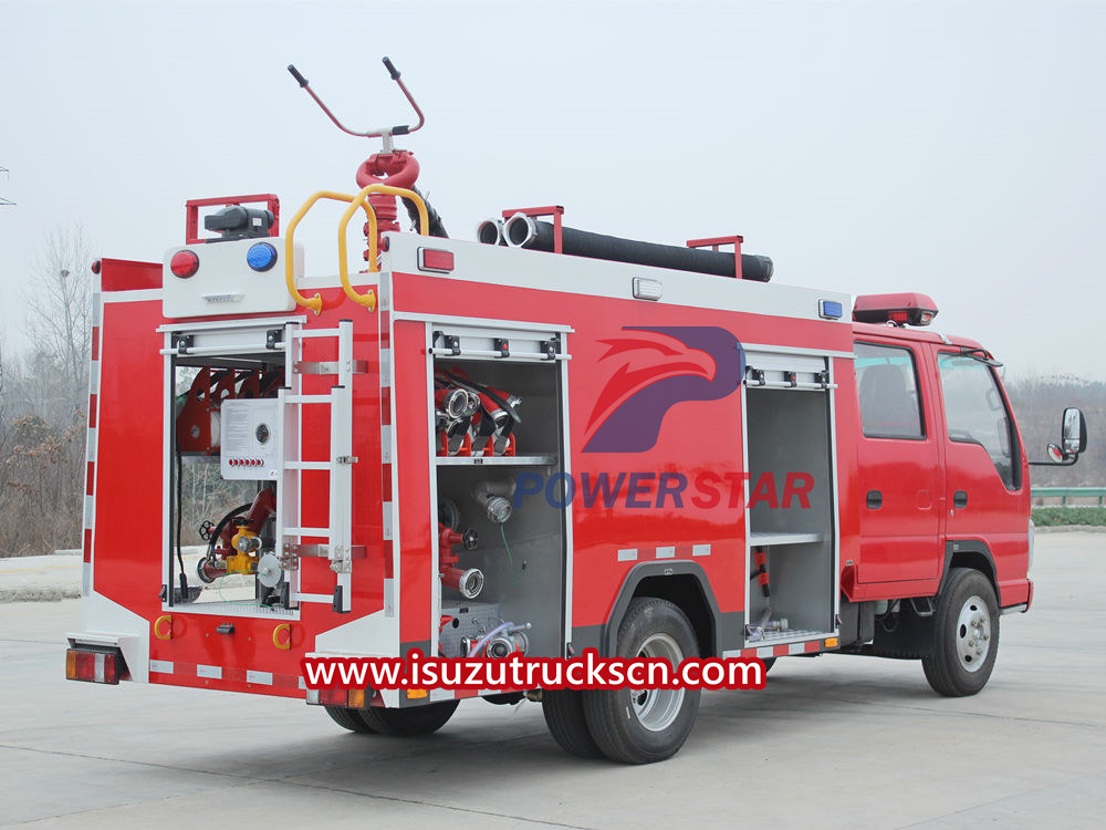 Isuzu fire truck