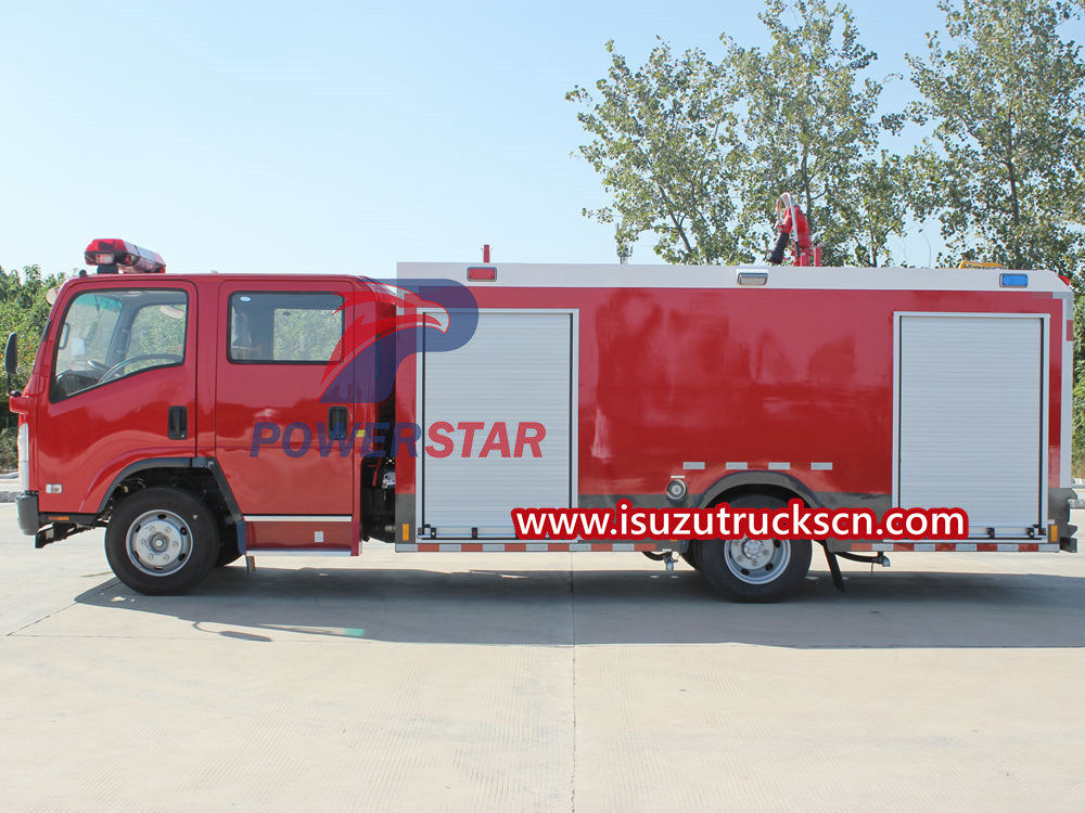 Isuzu fire truck