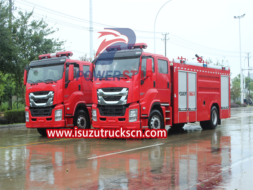 isuzu fire trucks