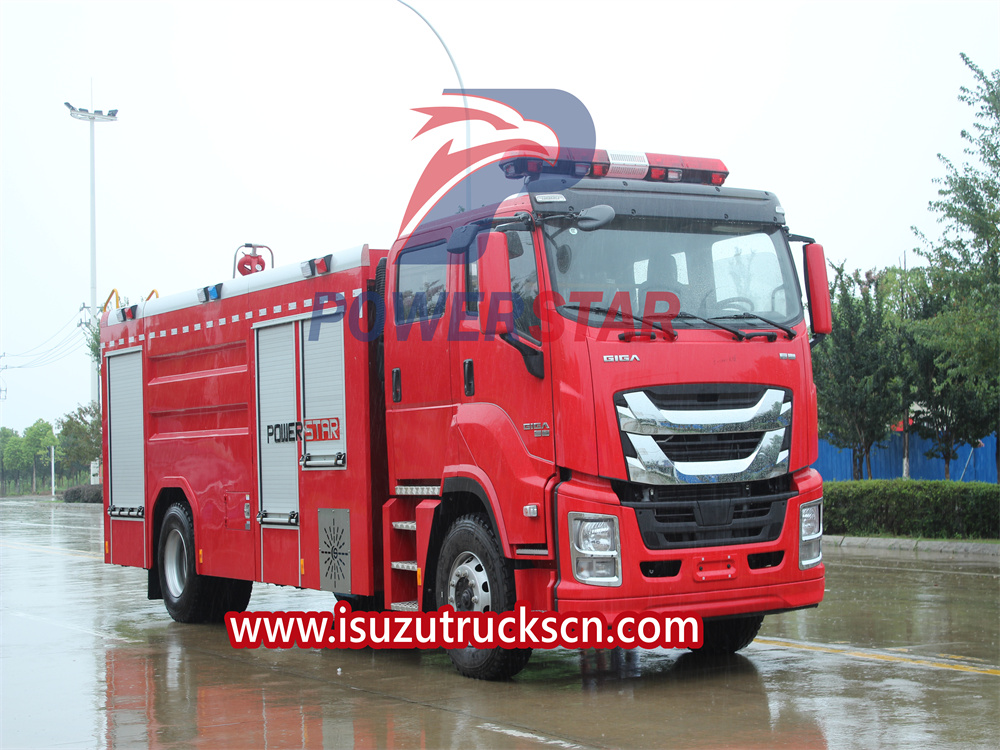 isuzu fire trucks