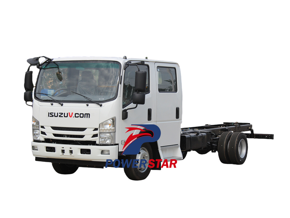Isuzu 700P double cabin truck chassis