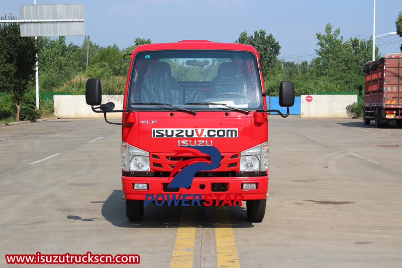 Isuzu 100P double cabin truck chassis 
