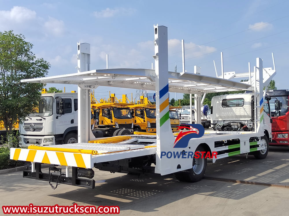 Isuzu car transporter