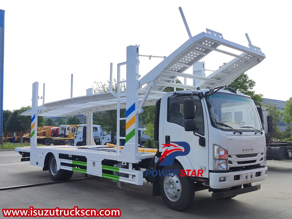 Isuzu ELF vehicle transporter