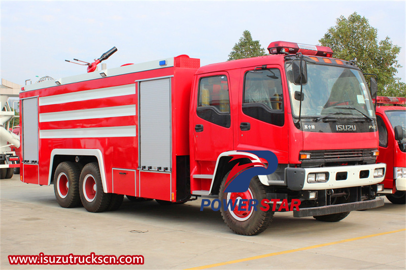 Isuzu FVZ foam pumper fire truck