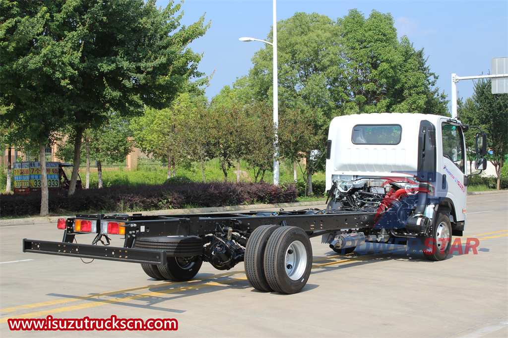 Isuzu cargo truck chassis