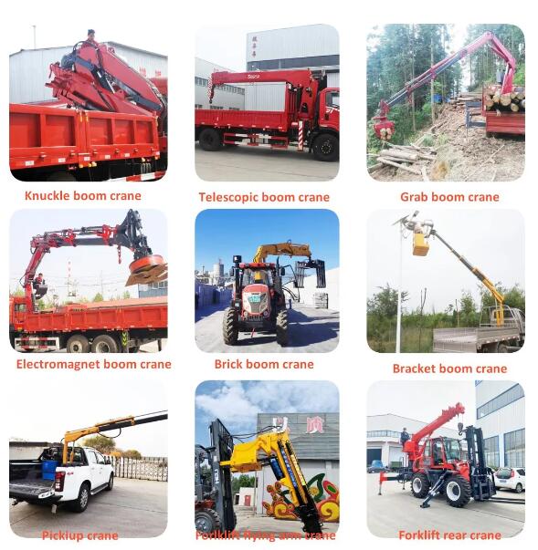 applicaiton of Isuzu giga boom crane truck 