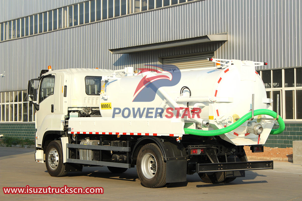 Moldova Isuzu brand GIGA Sewerage Collector/Vacuum Truck