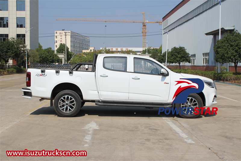 New D-max pickup truck 4 wheel drive