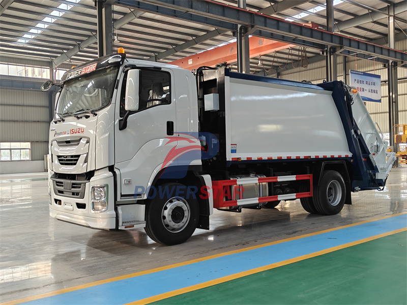 Isuzu GIGA 4x2 14cbm waste collection truck