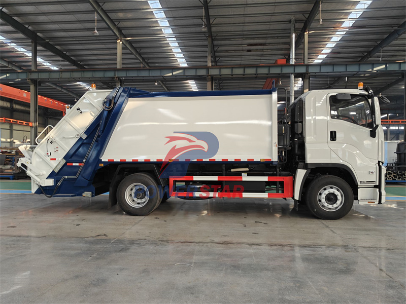 Isuzu 14cbm rear loader compactor