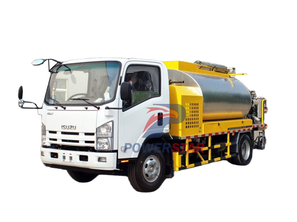 5000L Asphalt Distributor Truck Isuzu