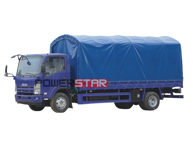 ISUZU NPR 4x4 Soldier carrier truck