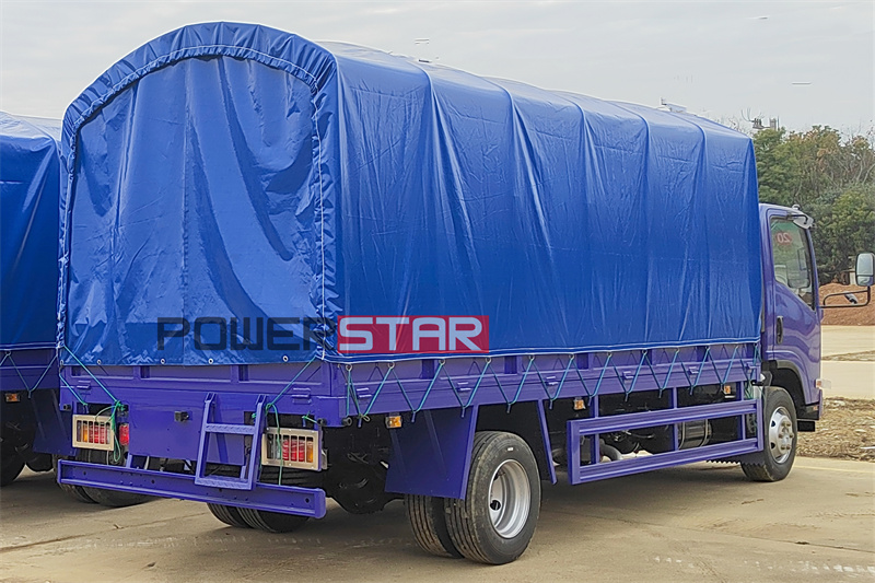 ISUZU NPR 4X4 Soldier Carrier truck 