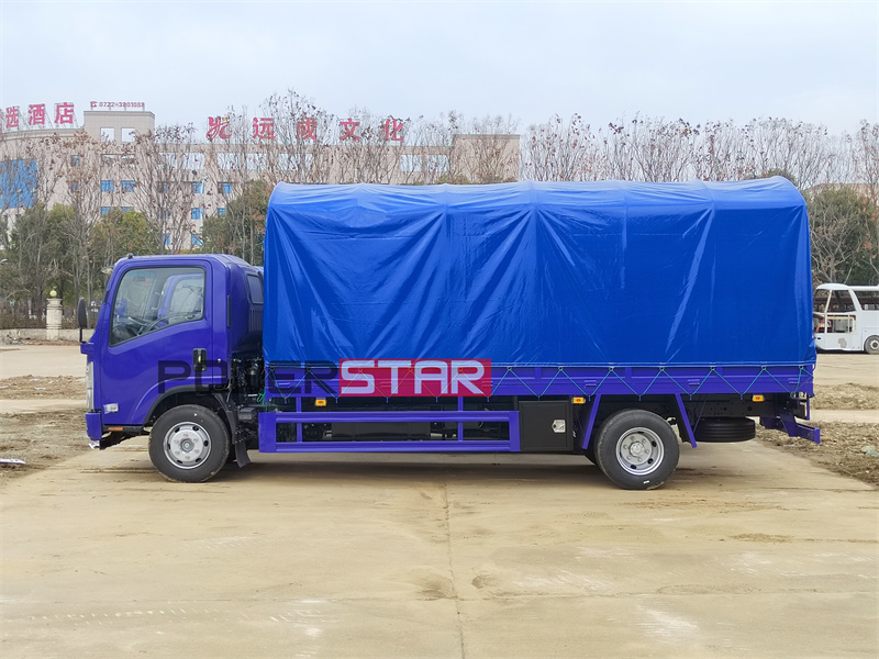 Isuzu NPR 4x4 soldier carrier truck