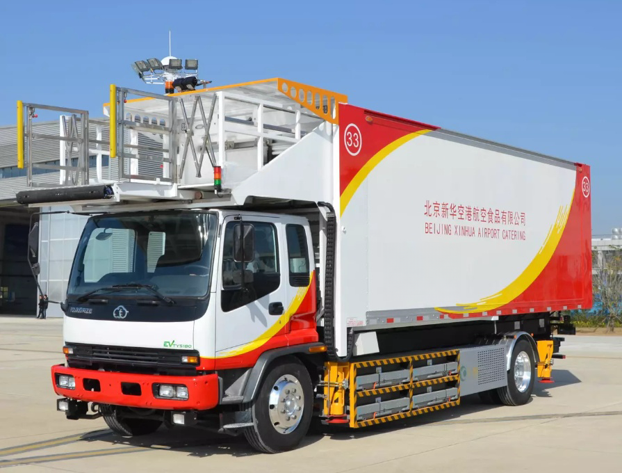 Isuzu Diesel Engine High-lifts Food Catering truck