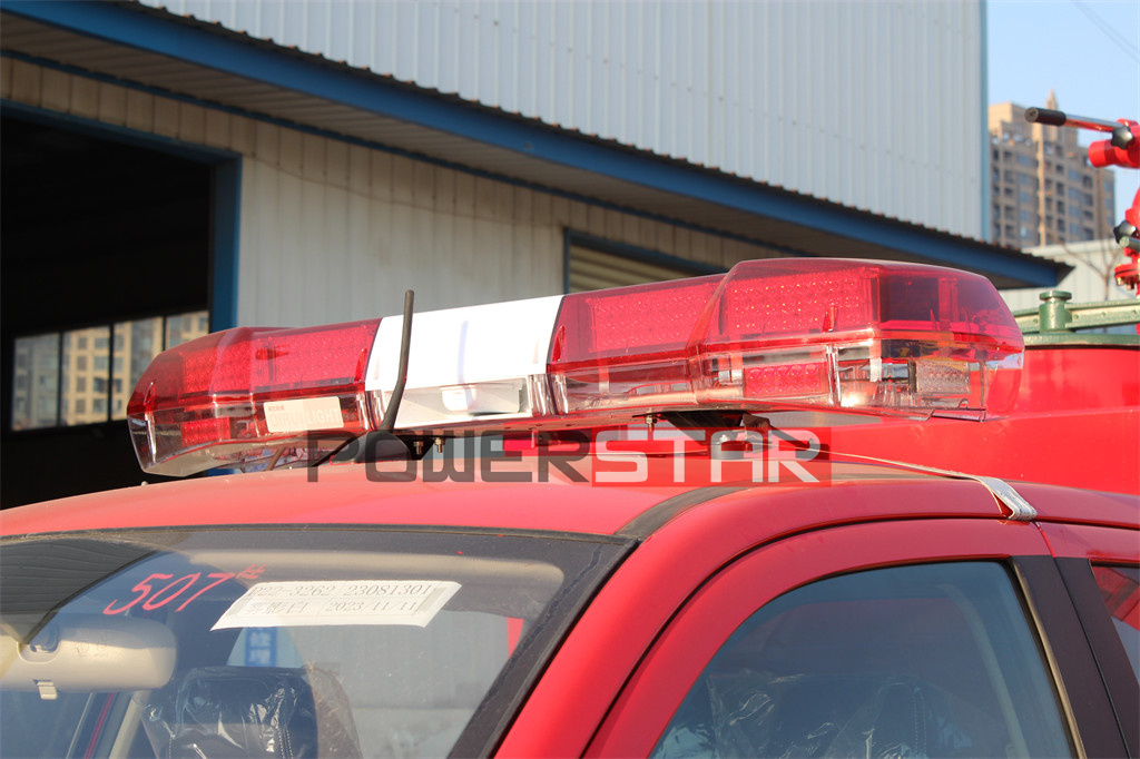 Isuzu pickup fire truck LED light