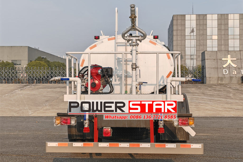 ISUZU 15kL water bowser truck manufacturer