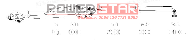 ISUZU GIGA hooklift truck with loader crane