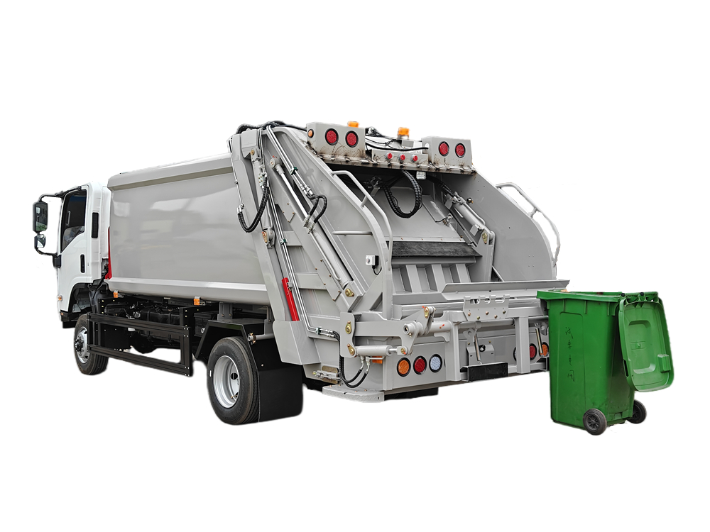 Isuzu ELF 8cbm garbage disposal truck