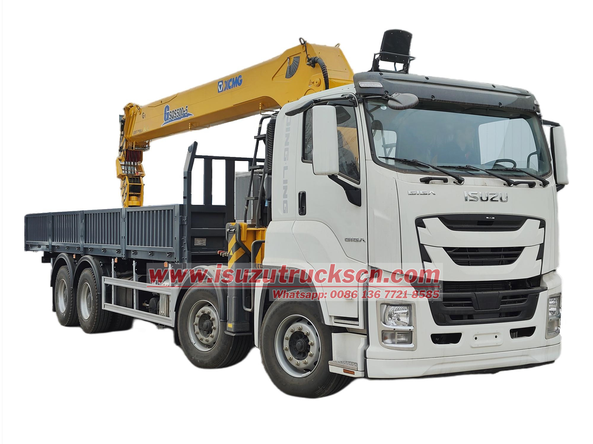 Isuzu 20Ton heavy duty truck boom crane