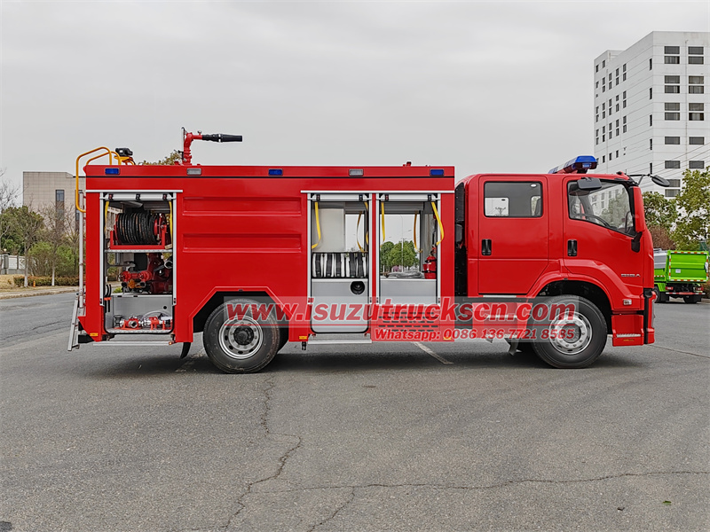 Isuzu FTR 6cbm foam pumper fire truck