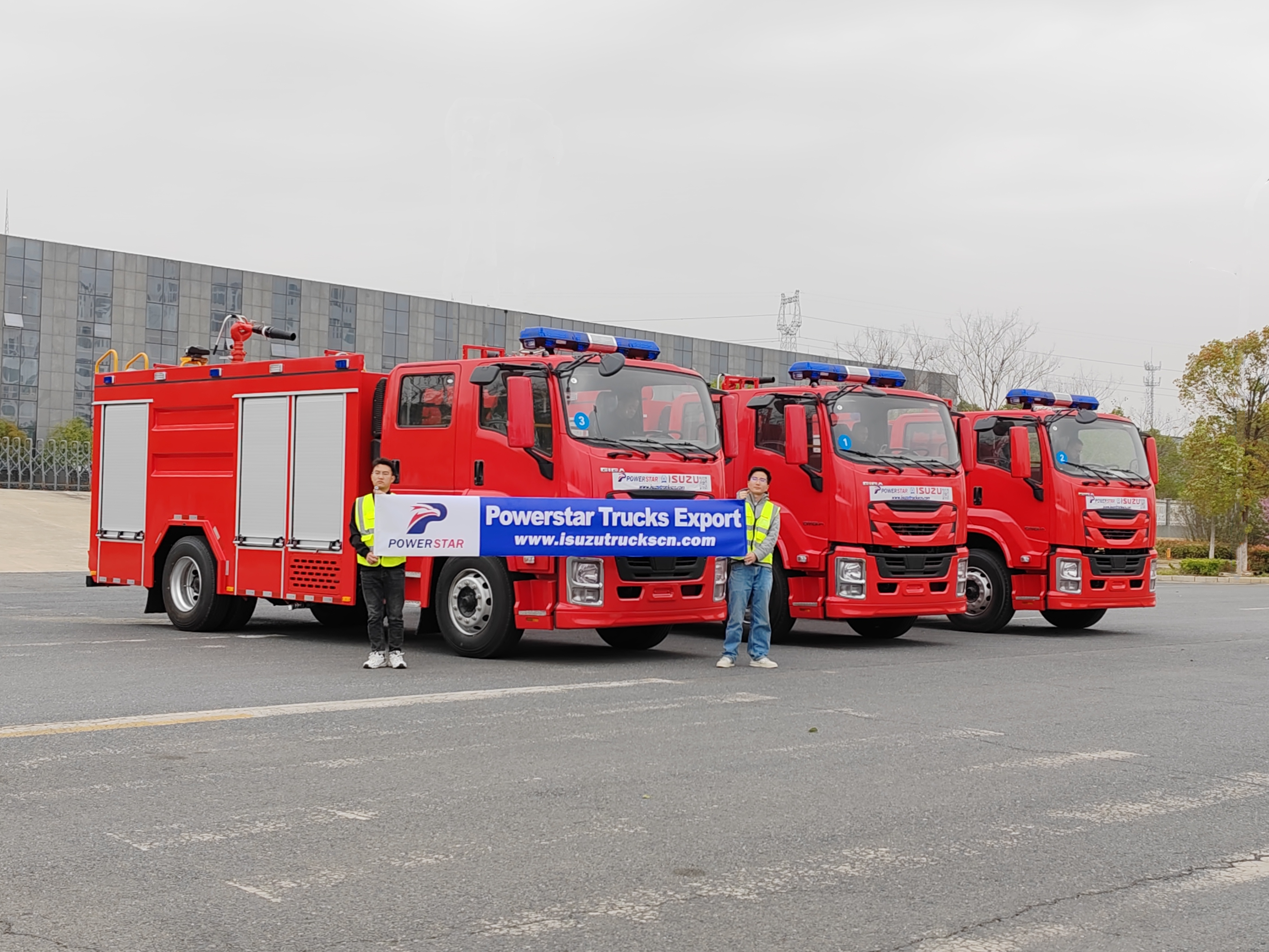 Isuzu FTR FOAM FIRE TRUCK