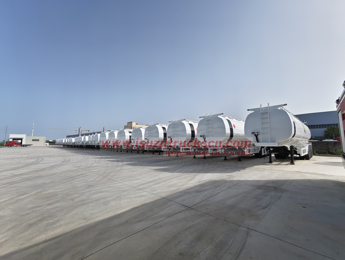 2025 new Nigeria NNPC 220 units Fuel oil tanker semi trailer