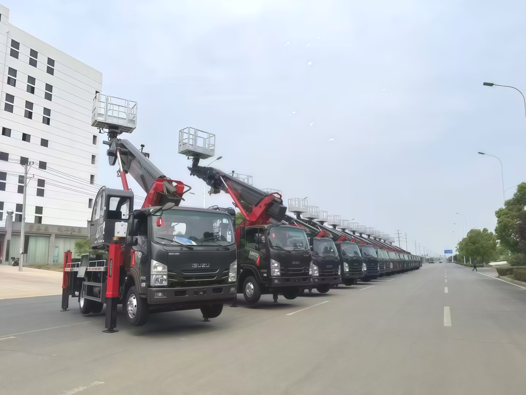 Philippines 22units Isuzu KV100 20m Aerial Manlift Truck