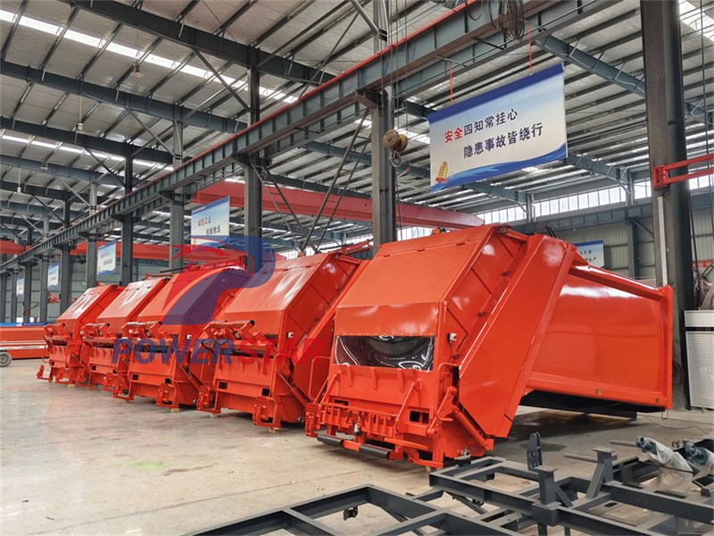 waste compactor upper parts