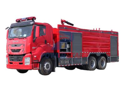 Philippine Isuzu 15,000L foam fire fighting truck