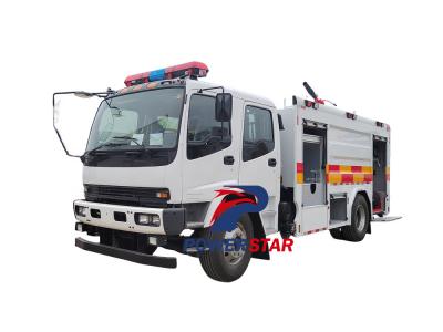 Philippine ISUZU FVR foam fire truck