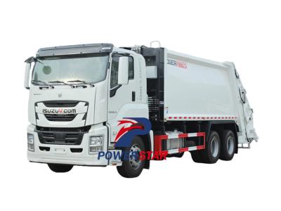 Philippine Isuzu GIGA 25 cbm mobile compactor vehicle