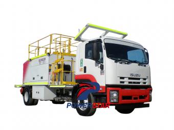  Isuzu lubricant oil supply service truck