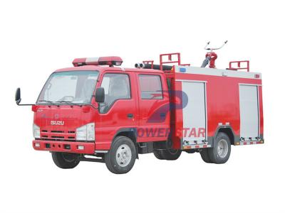 Isuzu 120HP 3cbm water foam fire truck