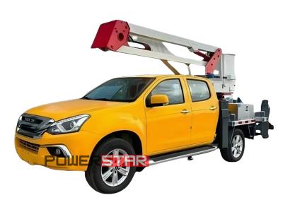 Isuzu pick-up aerial platform truck