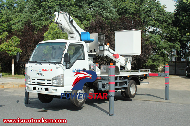 Isuzu NKR 20m Straight Aerial Platform Truck Manual