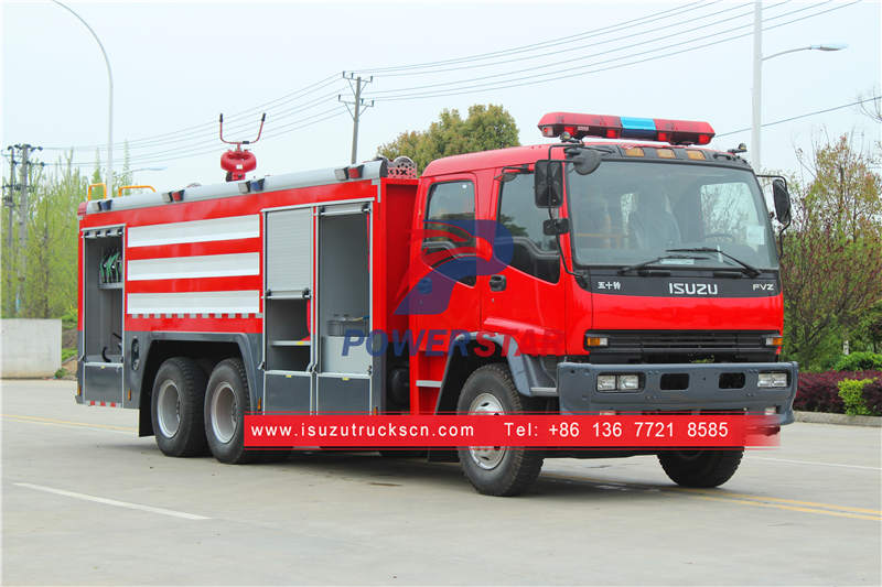 Why need Isuzu airport fire truck?