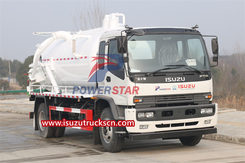 Why do we need to use isuzu vacuum truck in city?