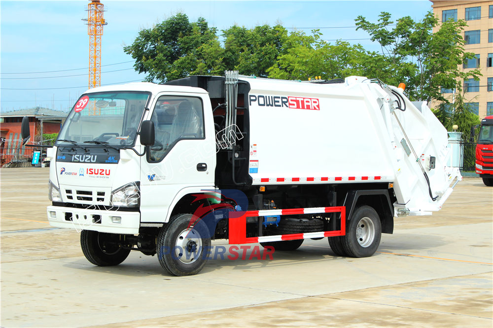 How to eary money from isuzu garabge compactor truck