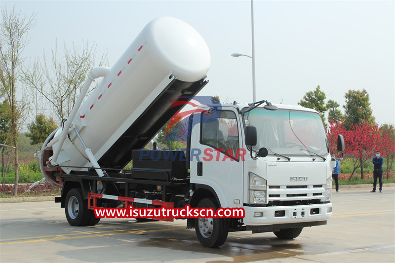 How to use septic cleaning truck in philippine?