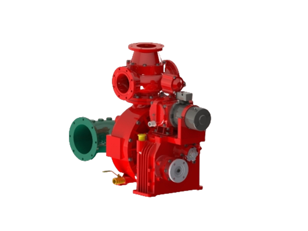 What are the commonly used fire pumps and fire monitors on fire trucks?