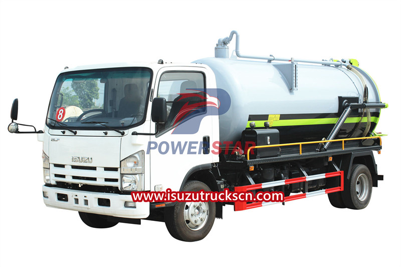 Rental business of isuzu vacuum truck