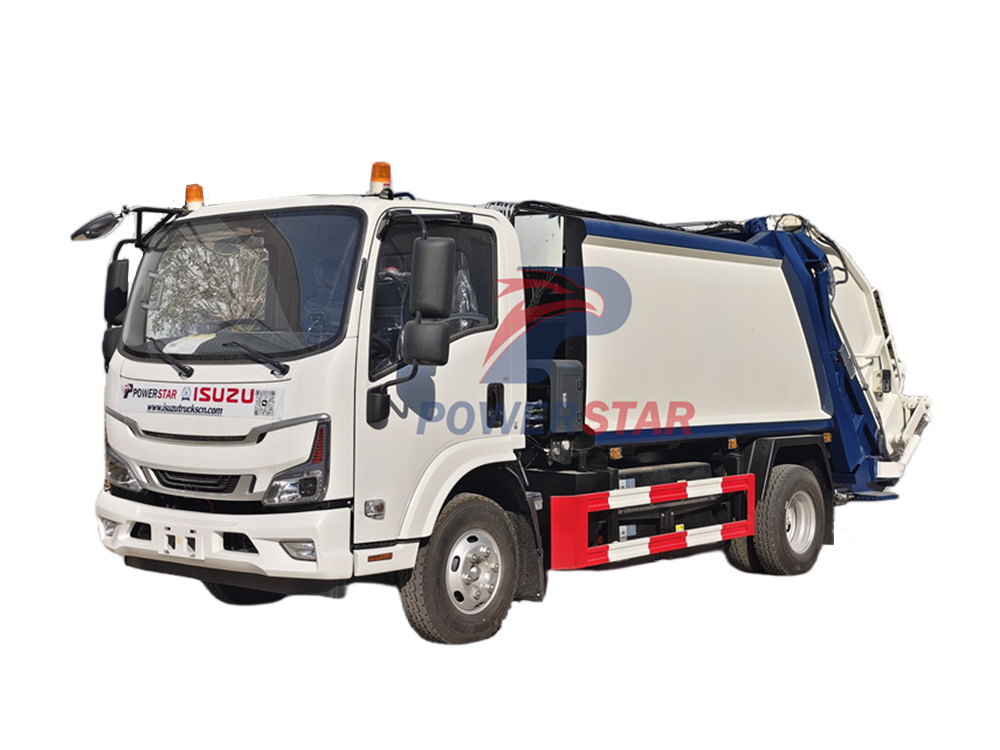 What are the difference between electric garbage compactor truck and traditional diesel garbage compactor truck?