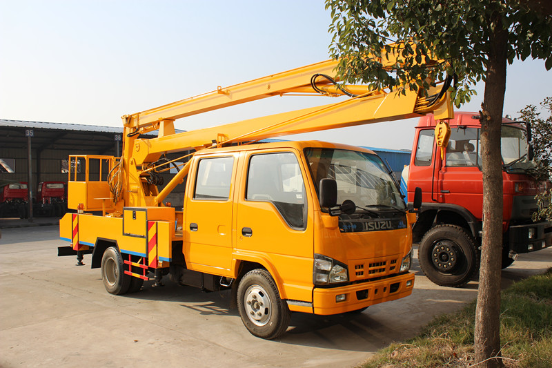 QL1070A5HWY ISUZU 16Meters high operation aerial platform truck