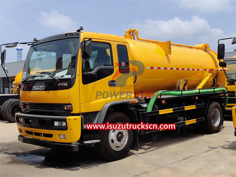 usage of Water recycling sewer truck