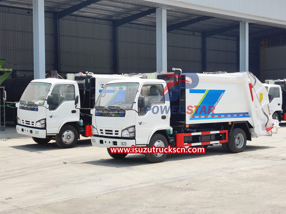 How to buy an used Isuzu back loader garbage truck？