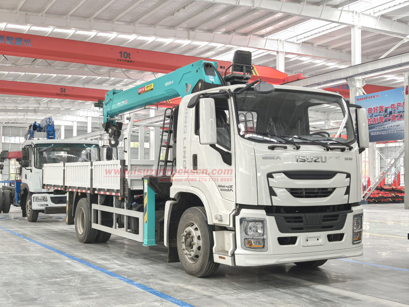 Isuzu Giga QL1180JQFRCY 4HK1-TCG62 Truck Mounted Crane for sale