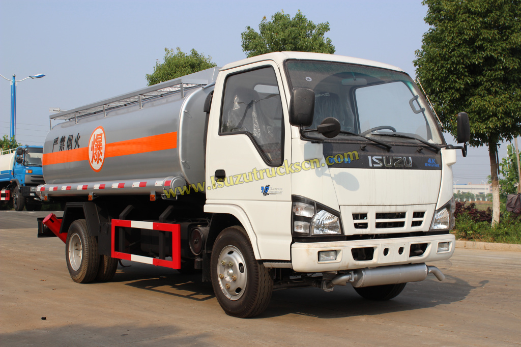 Isuzu 4*2 Capacity Fuel Tank Truck For Sale from Manufacturer Powerstar Trucks 